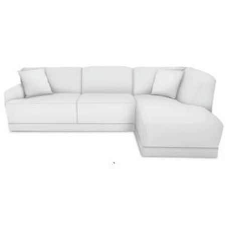 2 PC Chaise Sectional